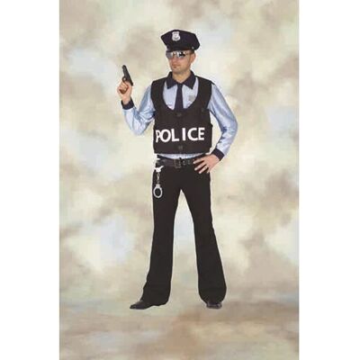 Ciao 16143.L Politie Kostuum - Volwassenen Verkleedpak Ciao 16143.L Politie Kostuum - Volwassenen Verkleedpak