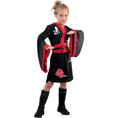 Ciao Srl. Ninja Girl Kostuum - V-hals, Polyester, Zwart Ciao Srl. Ninja Girl Kostuum - V-hals, Polyester, Zwart