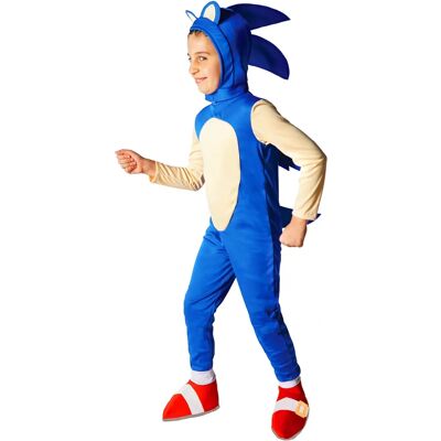 Ciao Sonic Kostuum - 8-10 Jaar - Kostuums Ciao Sonic Kostuum - 8-10 Jaar - Kostuums