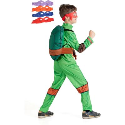 Ciao Tartarughe Ninja - Costumes per 7-9 Anni - 110cm Ciao Tartarughe Ninja - Costumes per 7-9 Anni - 110cm