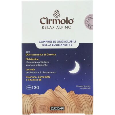 Zuccari Cirmolo Relax Supporto Sonno - 30 Compresse Zuccari Cirmolo Relax Supporto Sonno - 30 Compresse