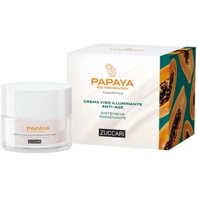 Zuccari Bio-Fermenterad Papaya Anti-Age Lysterande Ansiktskräm Zuccari Bio-Fermenterad Papaya Anti-Age Lysterande Ansiktskräm