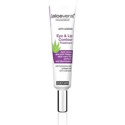 Zuccari Aloe Vera 2 Crema Contorno Occhi e Labbra Antirughe - 18ml Zuccari Aloe Vera 2 Crema Contorno Occhi e Labbra Antirughe - 18ml
