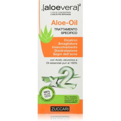 Zuccari Aloe-Huile 50ml - Huile hydratante et rajeunissante pour visage et corps - Publicité Zuccari Aloe-Huile 50ml - Huile hydratante et rajeunissante pour visage et corps - Publicité