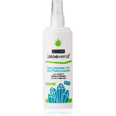 Zuccari Aloe Vera2 Flüssigstein Deodorant Spray 100 ml Zuccari Aloe Vera2 Flüssigstein Deodorant Spray 100 ml