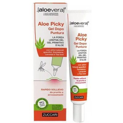 Gel d'Aloe Vera Zuccari - Apaisant après morsure - 12ml - Publicité Gel d'Aloe Vera Zuccari - Apaisant après morsure - 12ml - Publicité