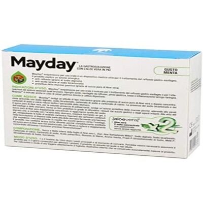 Zuccari Mayday Menta - Dispositivo Medico Reflusso - 24 Bustine Zuccari Mayday Menta - Dispositivo Medico Reflusso - 24 Bustine