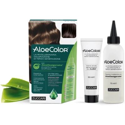 Zuccari AloeColor 3.0 - Tinta Capelli Castano Scuro - Formula Professionale Zuccari AloeColor 3.0 - Tinta Capelli Castano Scuro - Formula Professionale