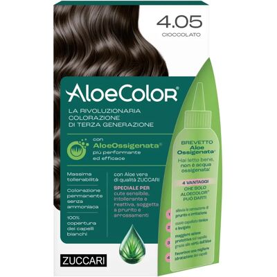 Zuccari AloeColor 4.05 - Colore Capelli Cioccolato - Tipo di Capelli Zuccari AloeColor 4.05 - Colore Capelli Cioccolato - Tipo di Capelli
