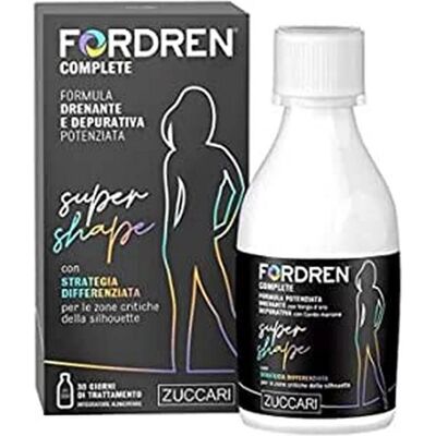 Zuccari Fordren Complete Super Shape - 300ml Entwässernd & entgiftendes Supplement Zuccari Fordren Complete Super Shape - 300ml Entwässernd & entgiftendes Supplement