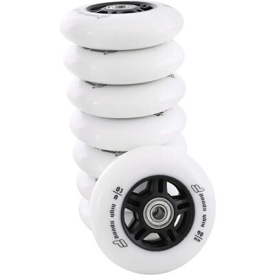 Kolečka pro inline brusle FILA - 90mm, 83A, ABEC 9 Kolečka pro inline brusle FILA - 90mm, 83A, ABEC 9