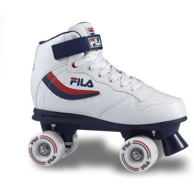 Fila Ace Roller Skates - Adult, White/Blue/Red Fila Ace Roller Skates - Adult, White/Blue/Red