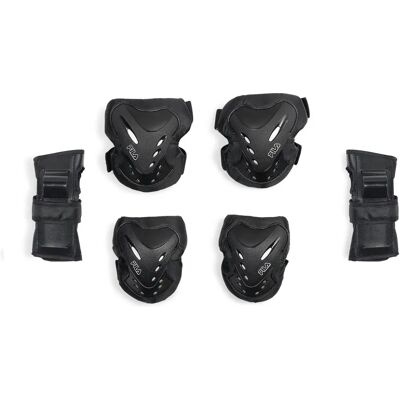 Conjunto de proteção preto Fila - XXS - Proteções para crianças Conjunto de proteção preto Fila - XXS - Proteções para crianças