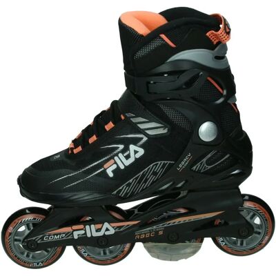 Patines en línea Fila Legacy Comp Mujer Negro/Salmon Talla 38 Patines en línea Fila Legacy Comp Mujer Negro/Salmon Talla 38