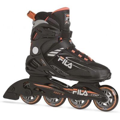 FILA Patines en línea Legacy Comp - Negro/Salmón FILA Patines en línea Legacy Comp - Negro/Salmón