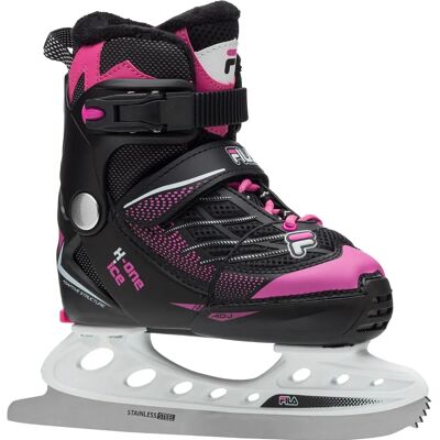 Patins à glace Fila X-One G - Unisexe Enfants Noir Rose - 32-35 - Publicité Patins à glace Fila X-One G - Unisexe Enfants Noir Rose - 32-35 - Publicité