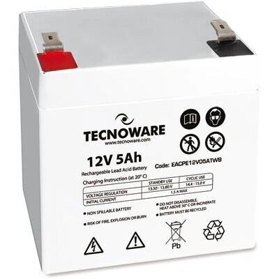 Bateria de Chumbo 12V 5Ah Tecnoware - Selada, VRLA, UPS Bateria de Chumbo 12V 5Ah Tecnoware - Selada, VRLA, UPS