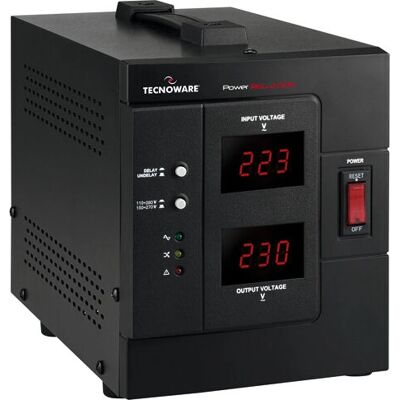 Regulador de Tensão Tecnoware Power Reg 2000VA - Estabilizador Eletrônico Regulador de Tensão Tecnoware Power Reg 2000VA - Estabilizador Eletrônico