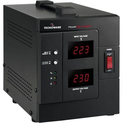 Regulador de Tensão Tecnoware Power Reg 3000VA - Estabilizador Eletrônico Regulador de Tensão Tecnoware Power Reg 3000VA - Estabilizador Eletrônico