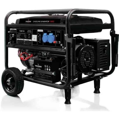 Tecnoware FGE7800E Générateur Moteur - Système d'énergie 7800VA, 25L Carburant, Noir - Publicité Tecnoware FGE7800E Générateur Moteur - Système d'énergie 7800VA, 25L Carburant, Noir - Publicité