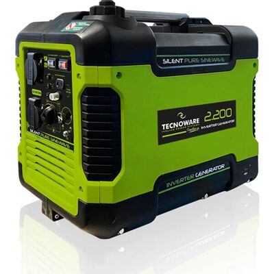 Générateur Tecnoware 2200W - Inverseur Silencieux, Monophasé, Essence - Publicité Générateur Tecnoware 2200W - Inverseur Silencieux, Monophasé, Essence - Publicité