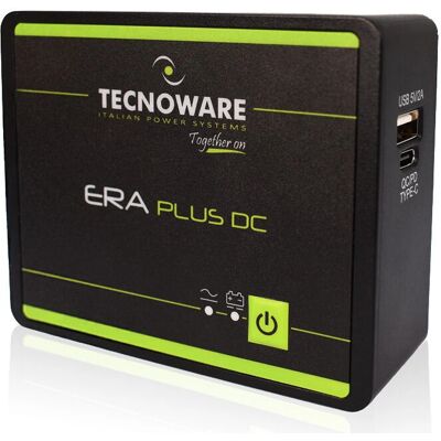 Tecnoware Era Plus DC UPS - 25W - Continuous Power Tecnoware Era Plus DC UPS - 25W - Continuous Power