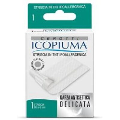 Cerotto medico Desa Pharma Icopiuma - Ipoallergenico, 50x6cm, CE 0373 Cerotto medico Desa Pharma Icopiuma - Ipoallergenico, 50x6cm, CE 0373
