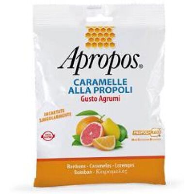 Desa Pharma Apropos Caramelle alla Propoli Gusto Agrumi - 50g Desa Pharma Apropos Caramelle alla Propoli Gusto Agrumi - 50g