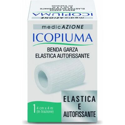 Desa Pharma Srl Icopiuma Benda Elastica 4x4m - Supporto e Compressione Desa Pharma Srl Icopiuma Benda Elastica 4x4m - Supporto e Compressione