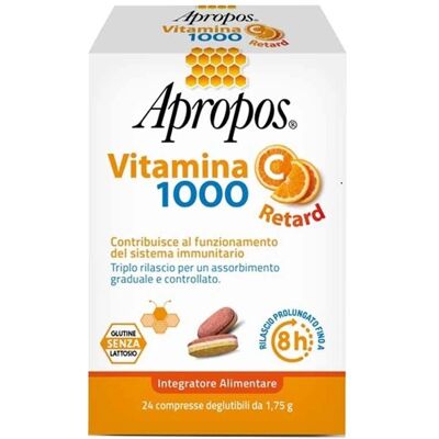 Apropos Marca Modello 1000mg - Integratore di Vitamina C Apropos Marca Modello 1000mg - Integratore di Vitamina C