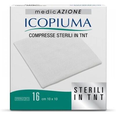 Desa Pharma Srl Garze Sterili in Tessuto Non Tessuto - 10x10cm - 16 Pezzi Desa Pharma Srl Garze Sterili in Tessuto Non Tessuto - 10x10cm - 16 Pezzi