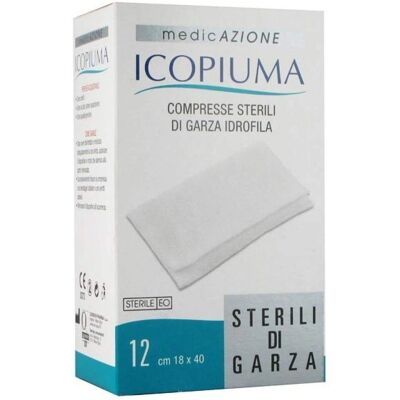 Desa Pharma Srl Garza Sterile Adesiva 18x40cm - 12 pezzi Desa Pharma Srl Garza Sterile Adesiva 18x40cm - 12 pezzi