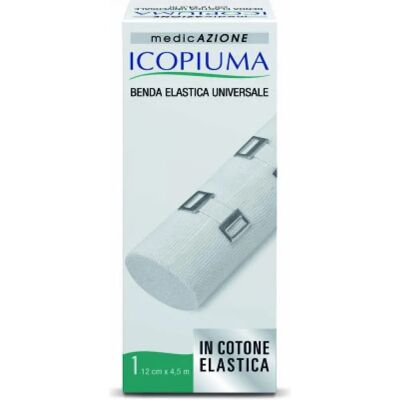 Desa Pharma Srl Benda Elastica Icopiuma - 12cm x 4,5m - Medico Desa Pharma Srl Benda Elastica Icopiuma - 12cm x 4,5m - Medico