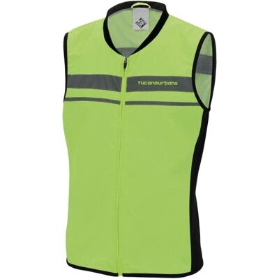 Gilet Réfléchissant Tucano Urbano Nano Flex - Vêtements de Sécurité Moto - Publicité Gilet Réfléchissant Tucano Urbano Nano Flex - Vêtements de Sécurité Moto - Publicité