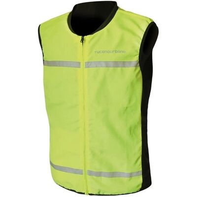 Gilet Réfléchissant Nano Reflex Tucano Urbano - Veste Haute Visibilité Moto - Publicité Gilet Réfléchissant Nano Reflex Tucano Urbano - Veste Haute Visibilité Moto - Publicité