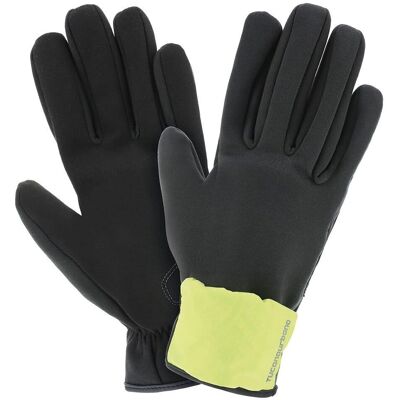 Tucano Urbano Fahrrad Handschuhe Gelb Schwarz - Bike Gloves Tucano Urbano Fahrrad Handschuhe Gelb Schwarz - Bike Gloves