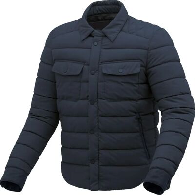Veste moto Tucano Urbano - Légère, Certifiée CE, Bleu Foncé - Publicité Veste moto Tucano Urbano - Légère, Certifiée CE, Bleu Foncé - Publicité