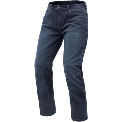 Jean Moto Zeno Bleu Foncé de Tucano Urbano - Pantalon Moto - Publicité Jean Moto Zeno Bleu Foncé de Tucano Urbano - Pantalon Moto - Publicité