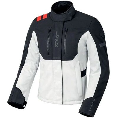 Veste moto laminée T-UR pour femmes - Overcast Hydroscud - Publicité Veste moto laminée T-UR pour femmes - Overcast Hydroscud - Publicité
