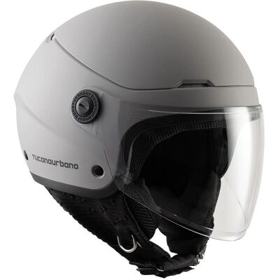 Casco Urbano Tucano Urbano C1001 EL'POP Grigio Chiaro Casco Urbano Tucano Urbano C1001 EL'POP Grigio Chiaro