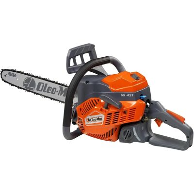 Oleo-Mac GS451 Kettensäge - 2,9 PS, 41-46 cm Führungsschiene Oleo-Mac GS451 Kettensäge - 2,9 PS, 41-46 cm Führungsschiene