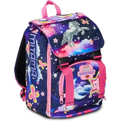 Split Stort Mitama Magic Pink Ryggsäck - Skola & Fritid Split Stort Mitama Magic Pink Ryggsäck - Skola & Fritid