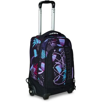 Mitama Bdbf Purple Bloom Plecak szkolny na kółkach Mitama Bdbf Purple Bloom Plecak szkolny na kółkach