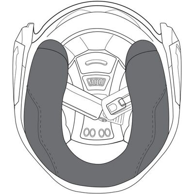 Guanciali AGV K-5 JET - Accessori casco Guanciali AGV K-5 JET - Accessori casco