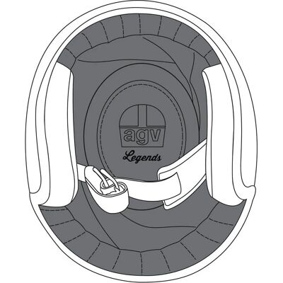 Casco AGV X70 - Resistente agli urti, Leggero, Confortevole Casco AGV X70 - Resistente agli urti, Leggero, Confortevole