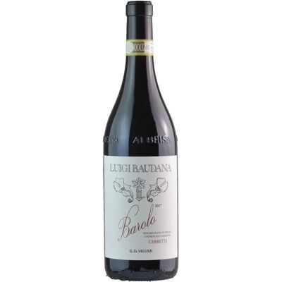 Luigi Baudana Barolo Cerretta - Vin - Publicité Luigi Baudana Barolo Cerretta - Vin - Publicité
