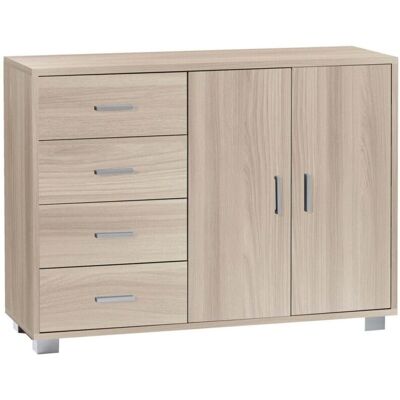 SARMOG - Madia Olmo Credenza Bassa - Olmo Claro - Aparador SARMOG - Madia Olmo Credenza Bassa - Olmo Claro - Aparador