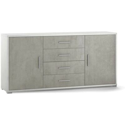 Sarmog Mobile 2 ante 4 cassetti Kit Doublé - Credenza Sarmog Mobile 2 ante 4 cassetti Kit Doublé - Credenza
