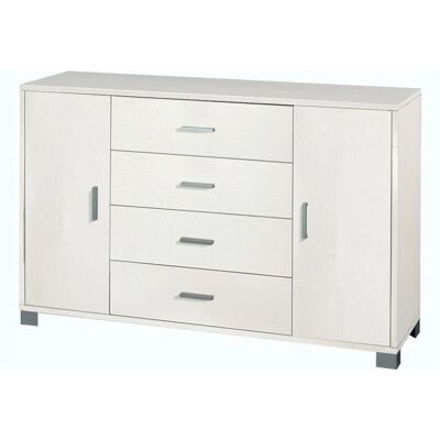 Madia SARMOG - 2 ante, 2 cassetti, bianco Madia SARMOG - 2 ante, 2 cassetti, bianco