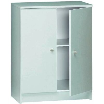 Armario multiusos blanco 62x34x80 cm de Sarmog Armario multiusos blanco 62x34x80 cm de Sarmog